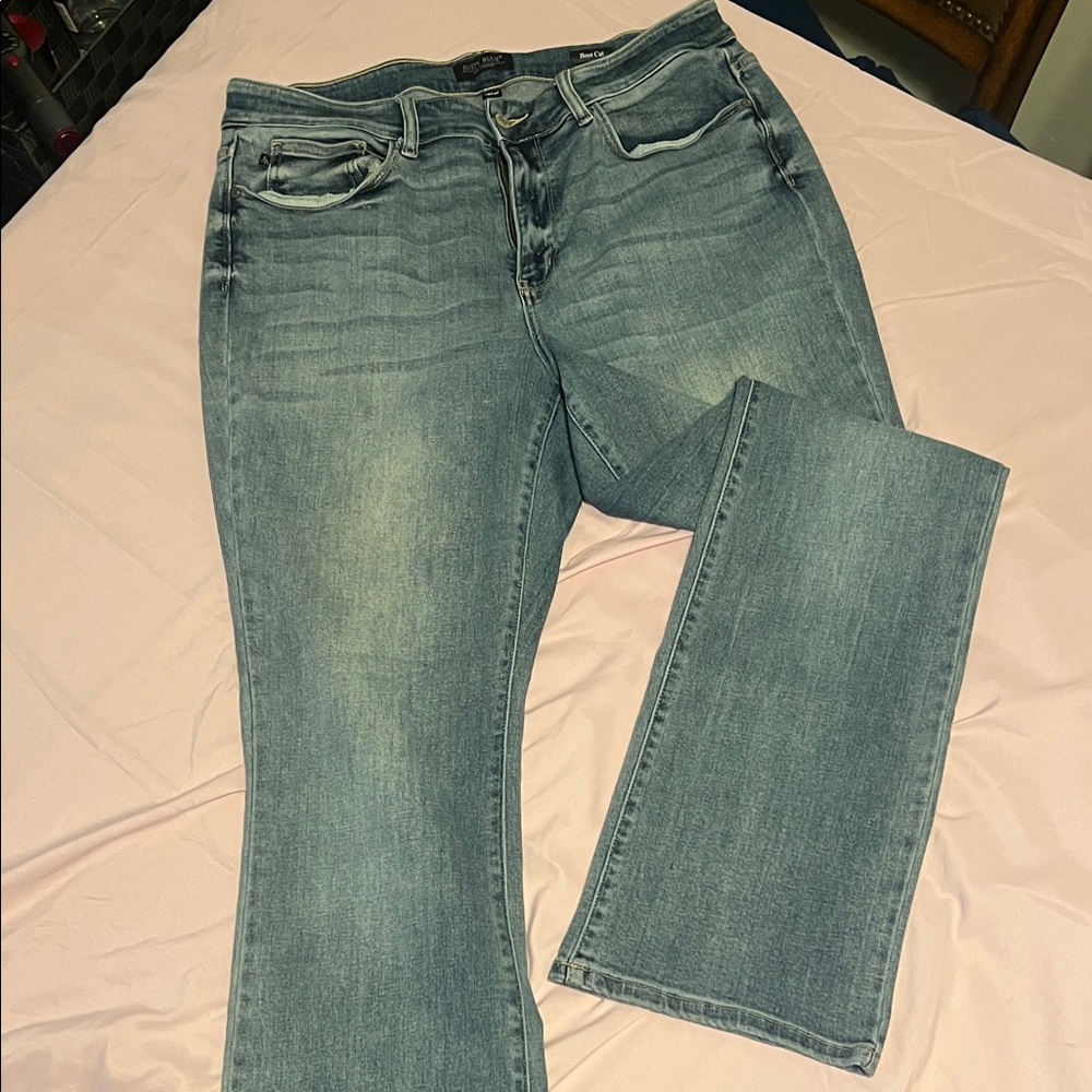Judy Blue Light Blue Boot Cut Jeans
